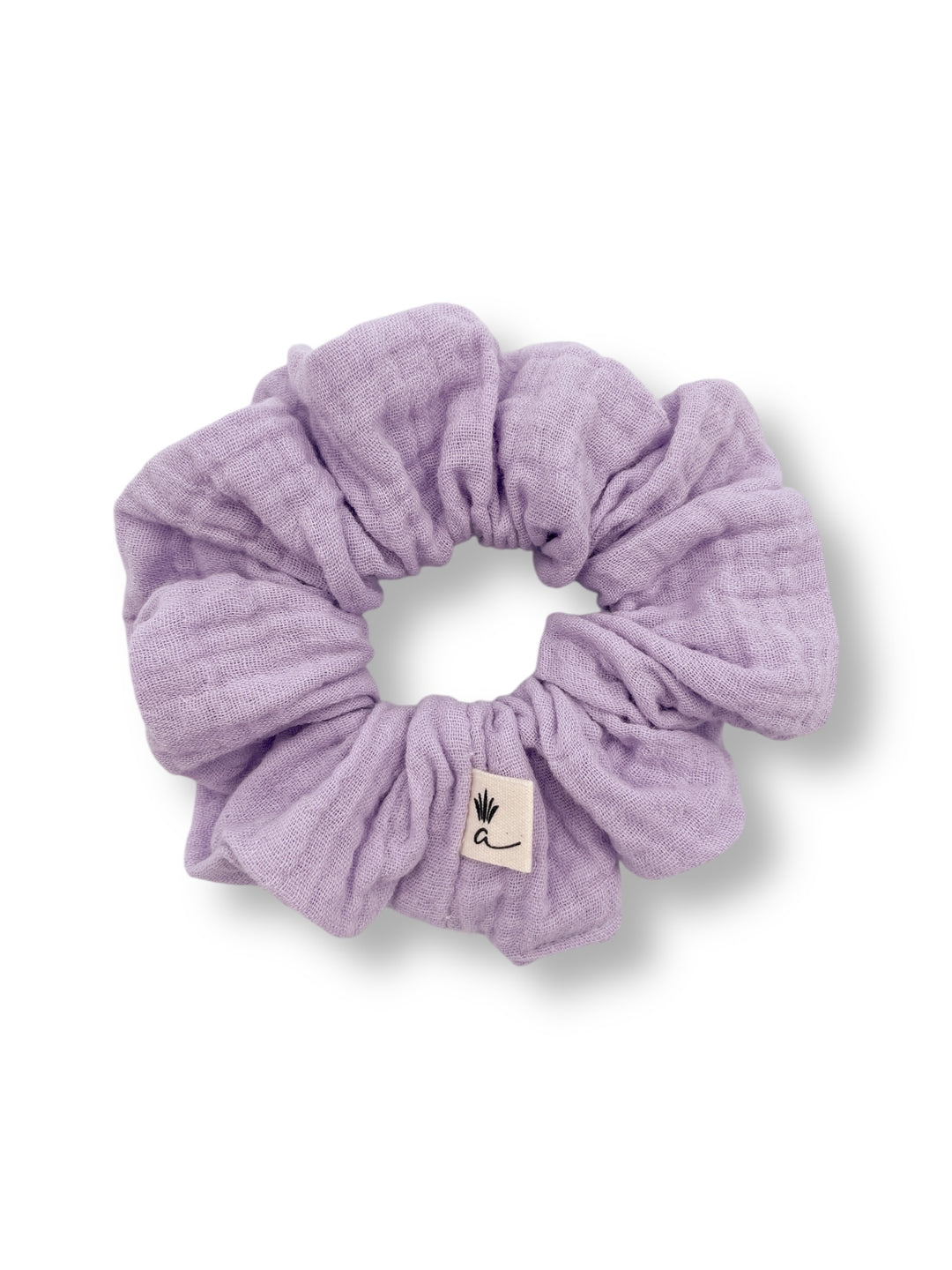 Muslin scrunchies - Lilac