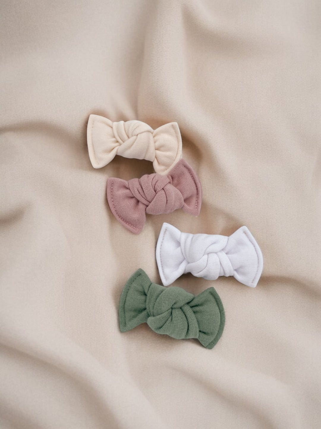 Mini bow Bamboo - Rosier/Eucalyptus