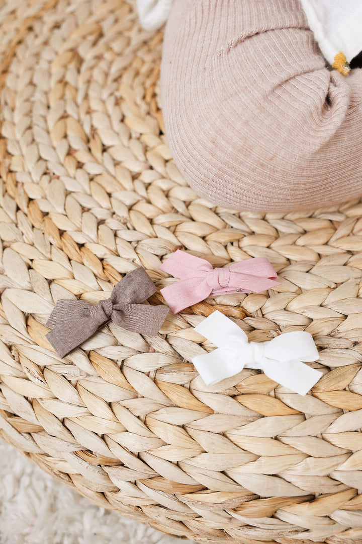 Boucles à cheveux sur pince - Coton