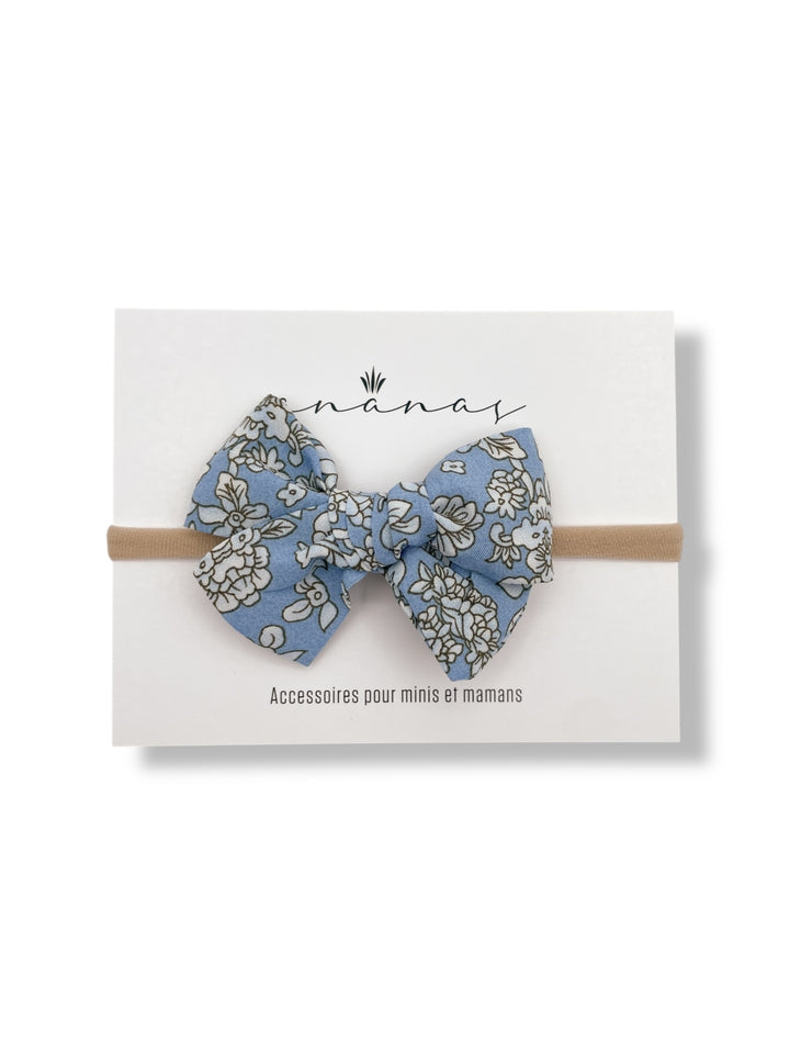 Boucle coton - Bleu vintage