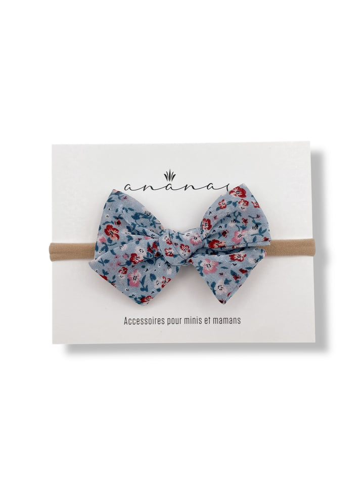Bow - Blue Floral