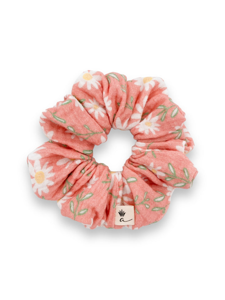 Muslin scrunchies - Daisy