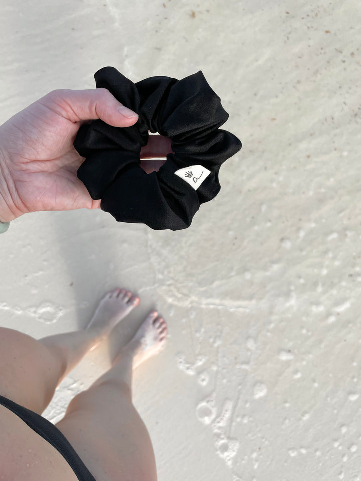 Swim scrunchie - Noir