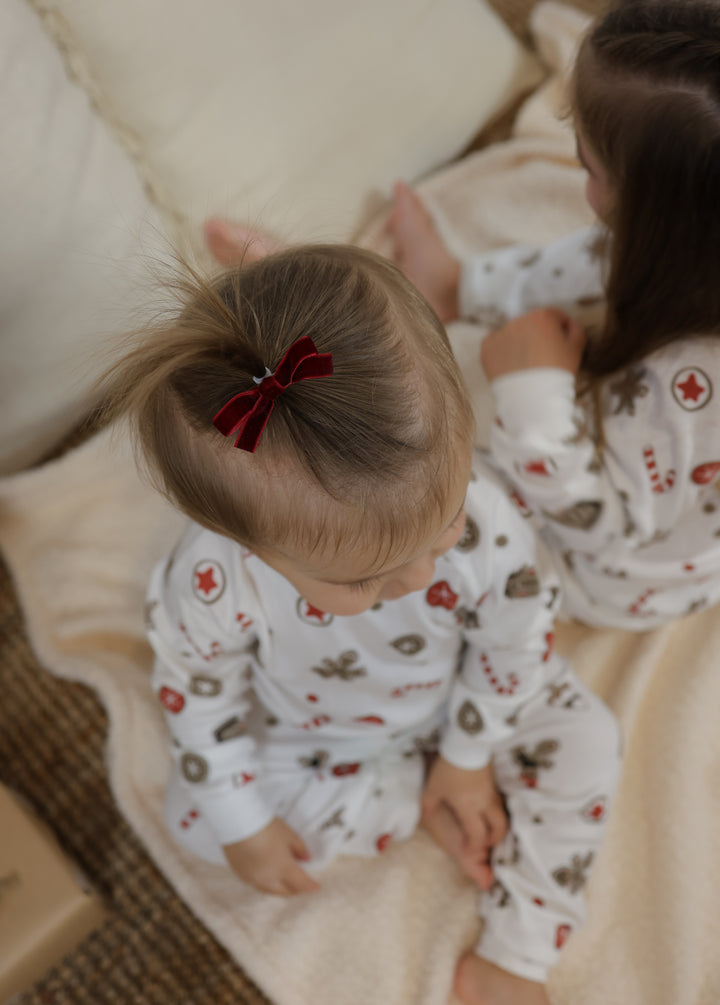 Bouclette Ruban de Velours - Brun