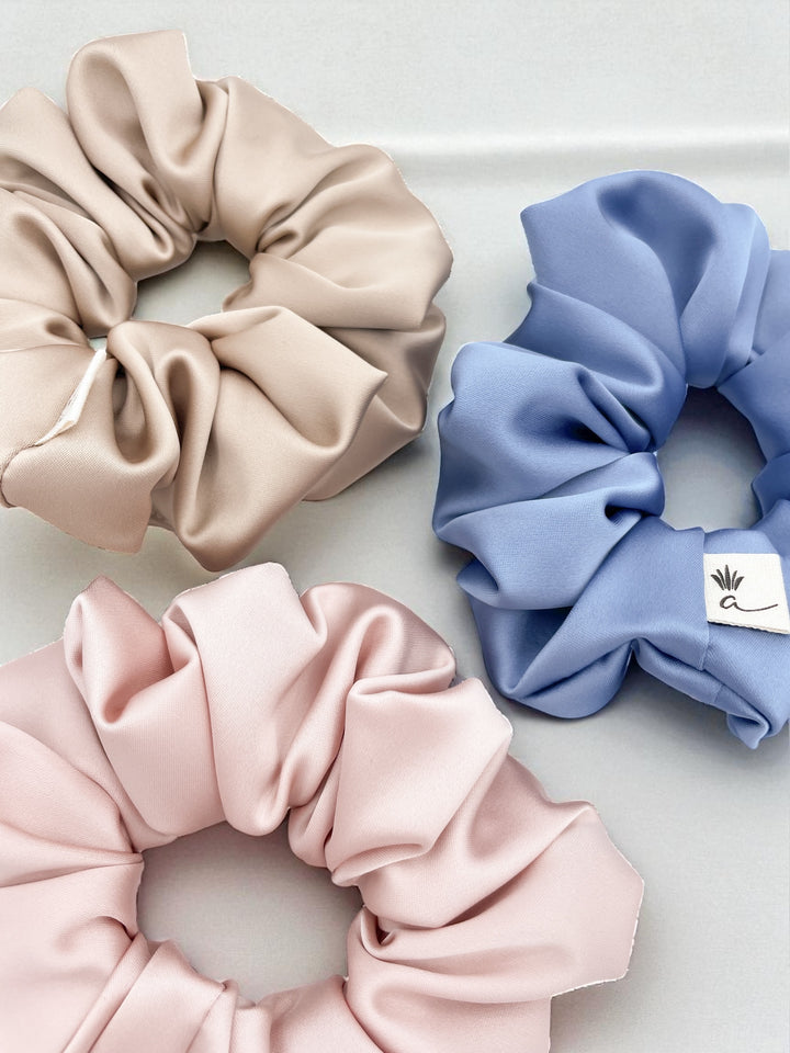 Satin Scrunchie 2.0 - Blue
