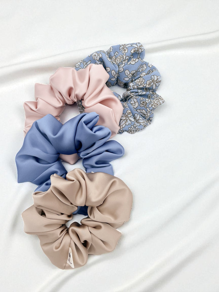 Satin Scrunchie 2.0 - Blue