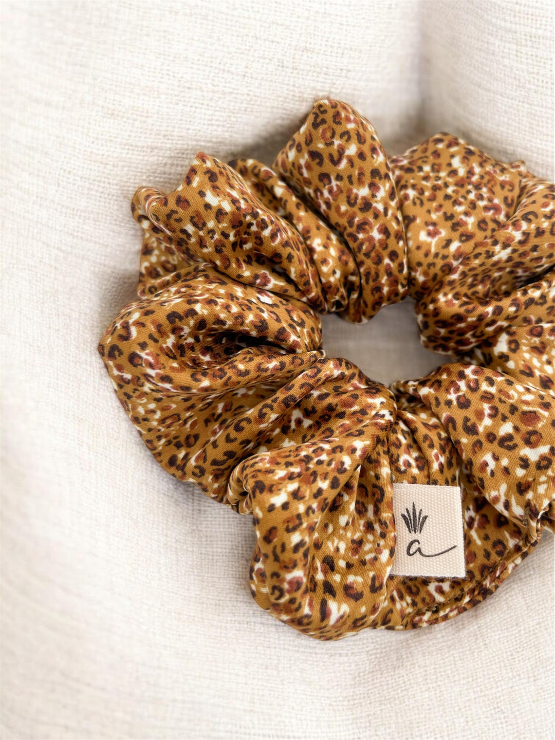 Satin scrunchies - Leopard