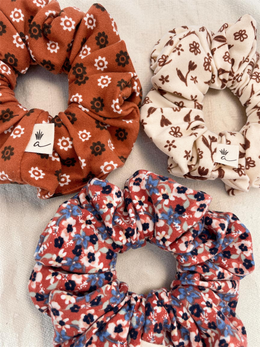 Floral scrunchie - Leonie