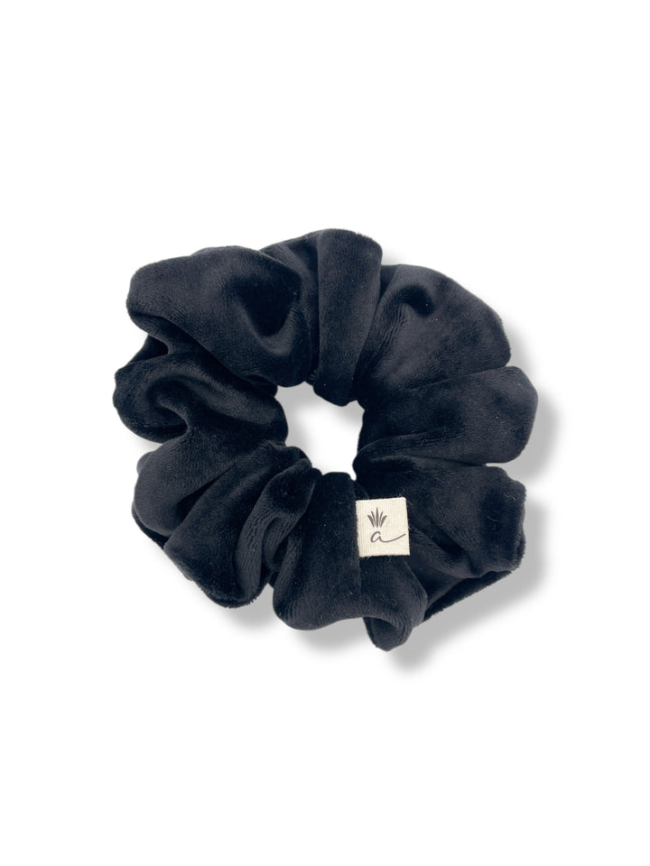 Velvet scrunchie - Comfy black