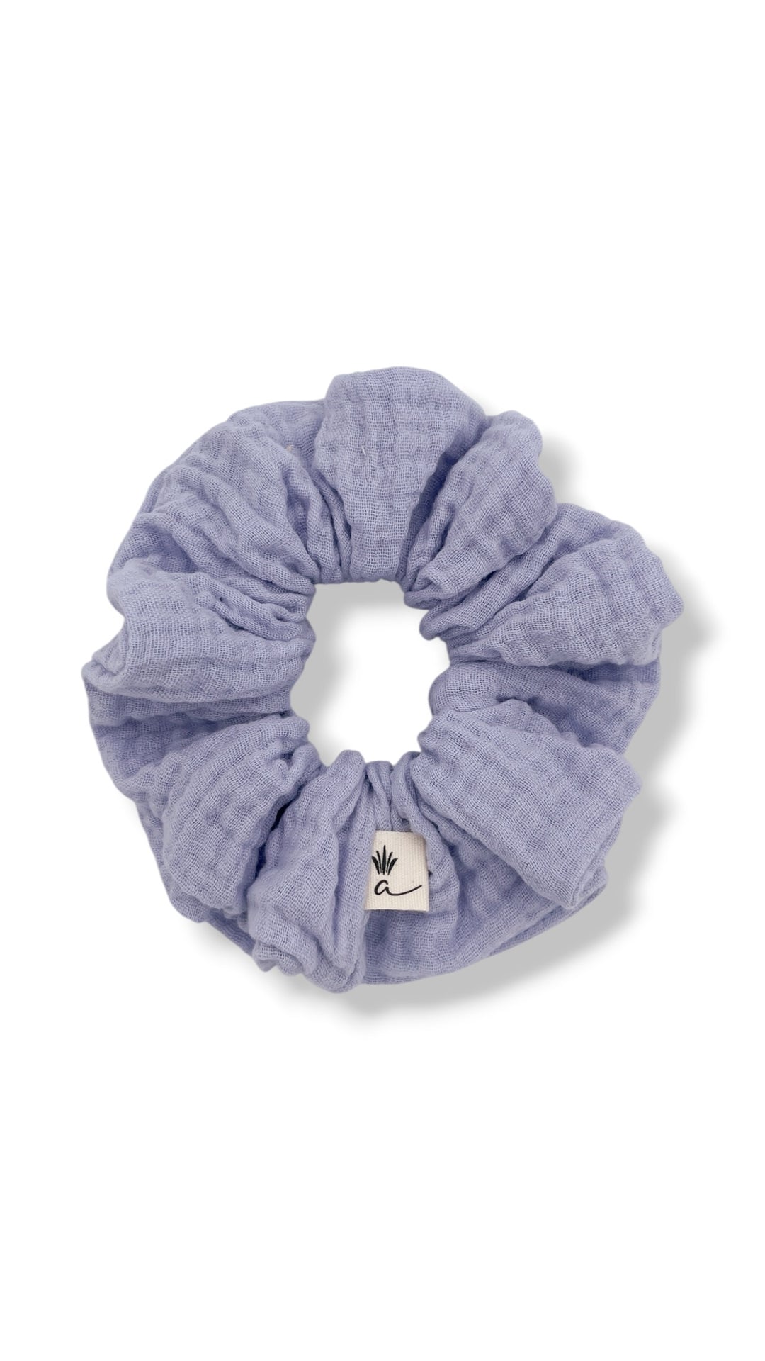 Muslin scrunchies - Periwinkle