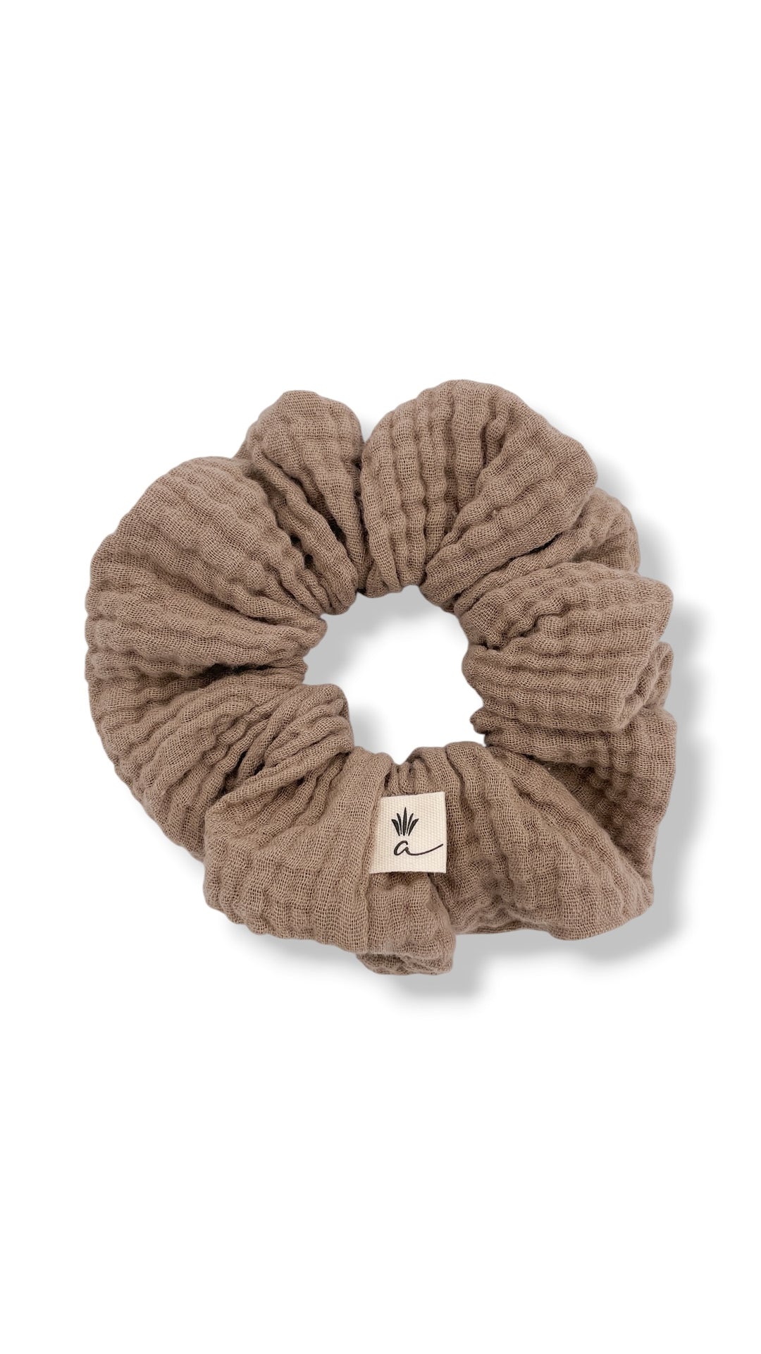 Muslin scrunchies - Baby pink