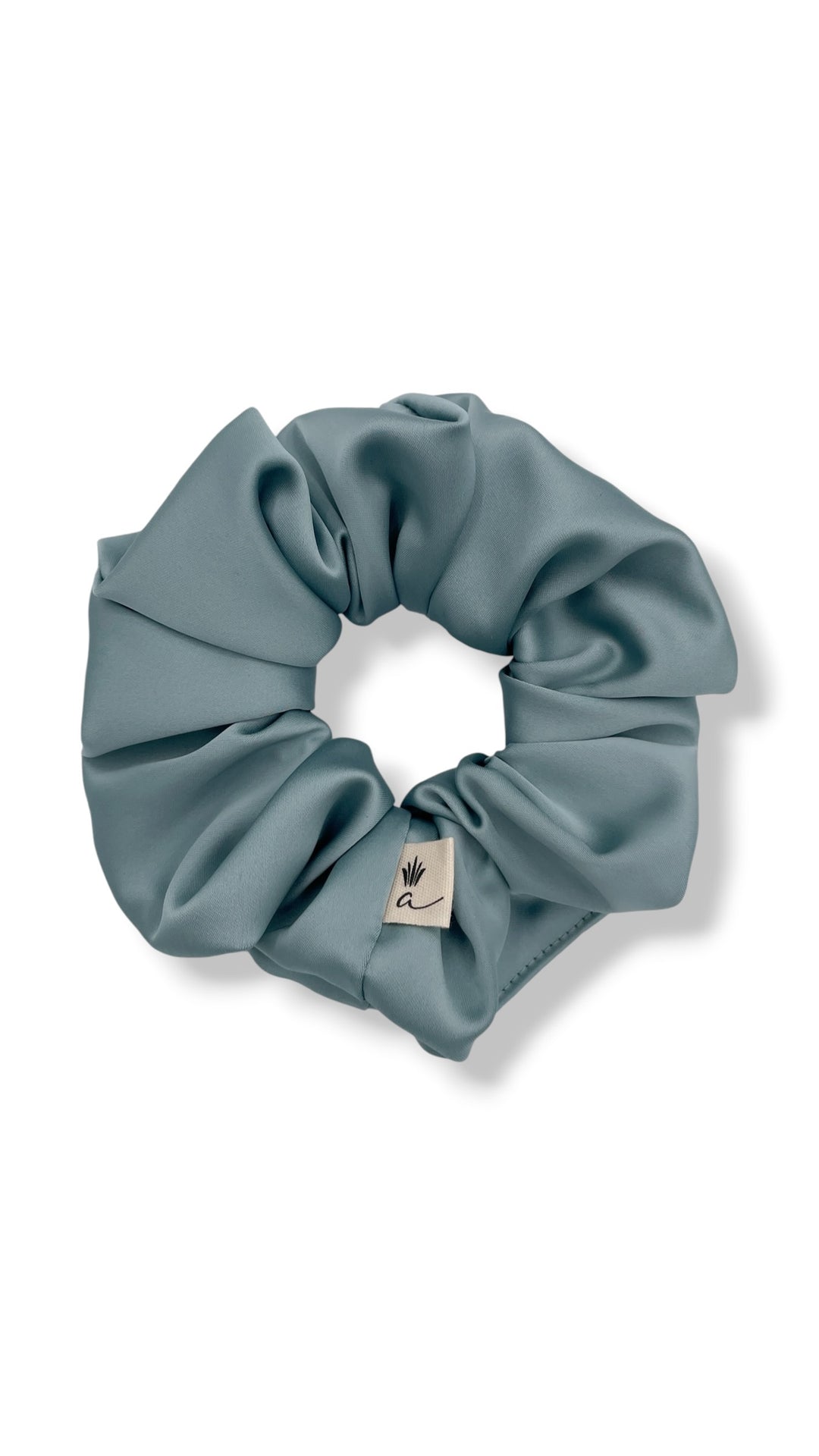 Satin scrunchie - Teal