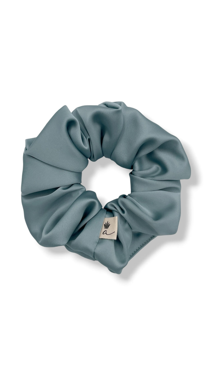 Satin scrunchie - Teal