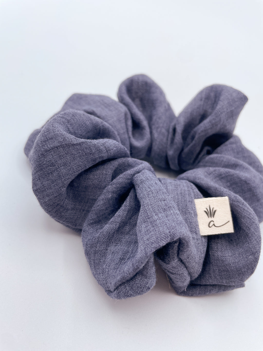 XL Cotton Scrunchie - Blue Jeans