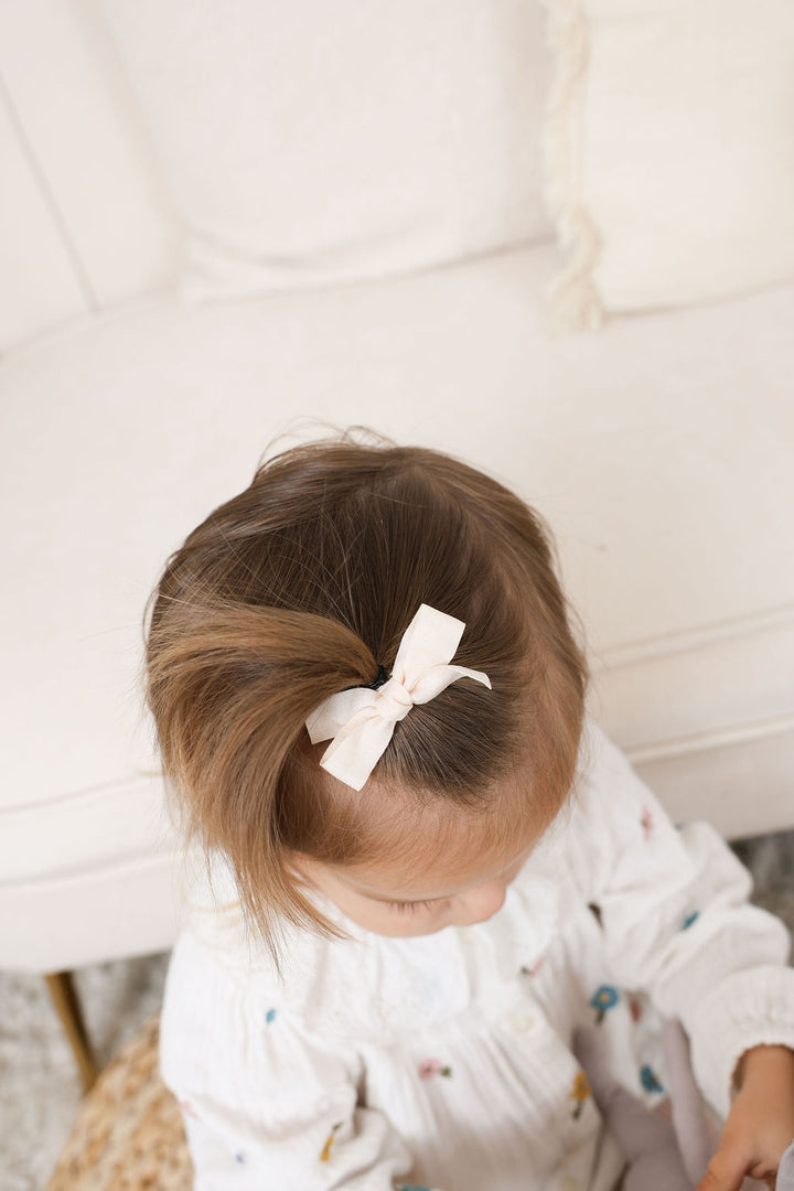 Hair Bows on clip - Cotton
