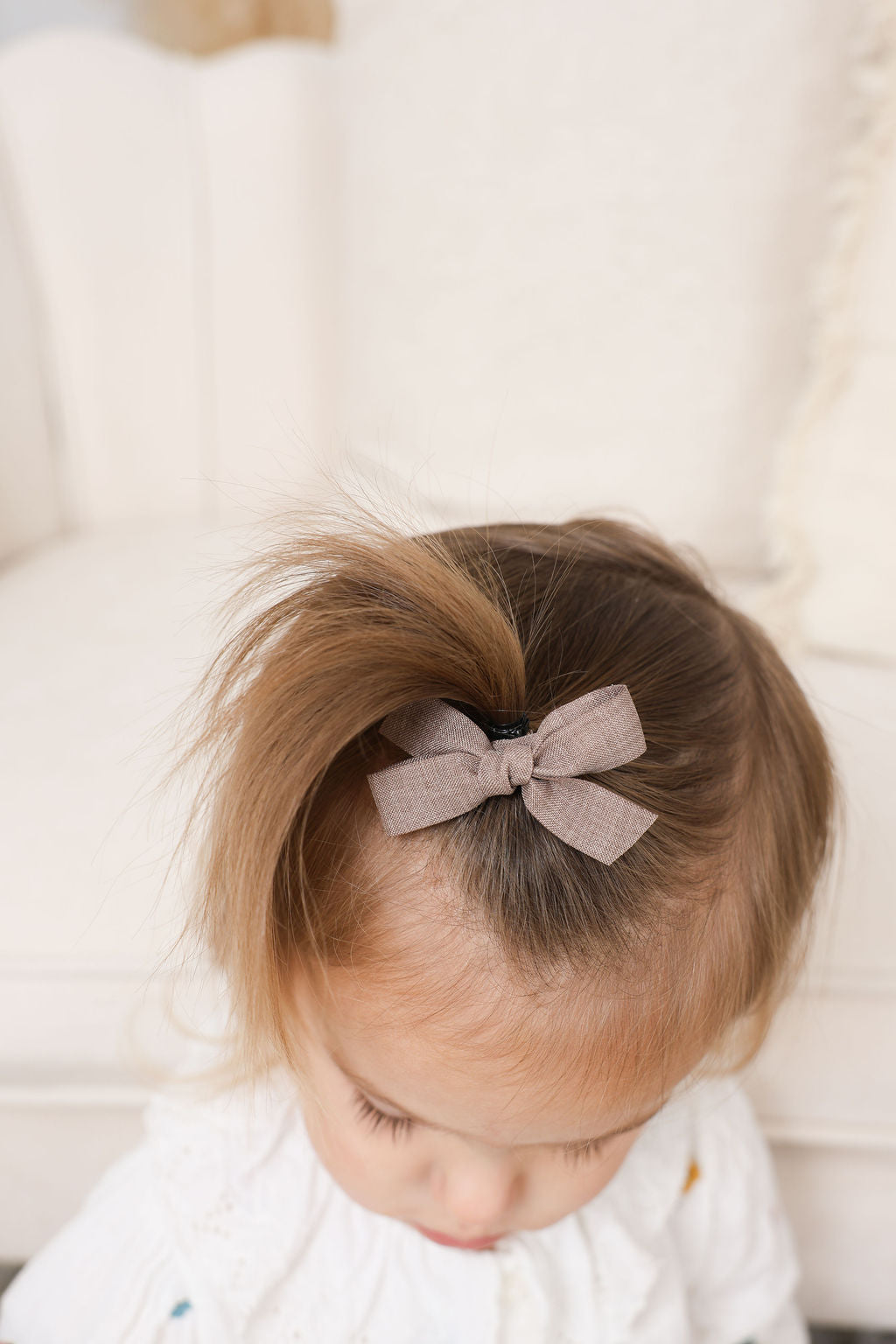 Hair Bows on clip - Cotton