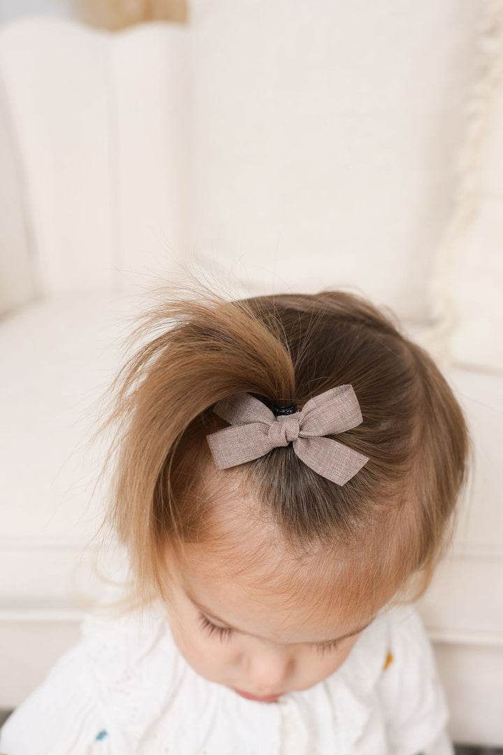 Hair Bows on clip - Cotton