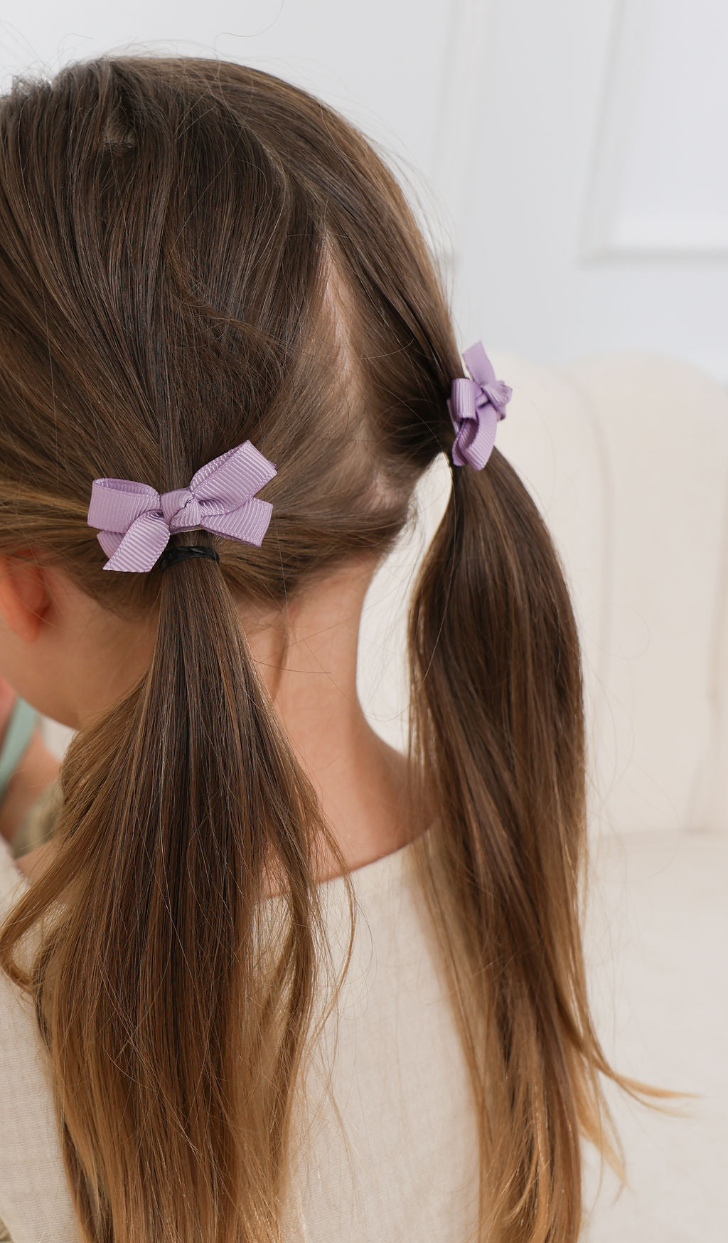 Mini Bows - Pink/Mauve