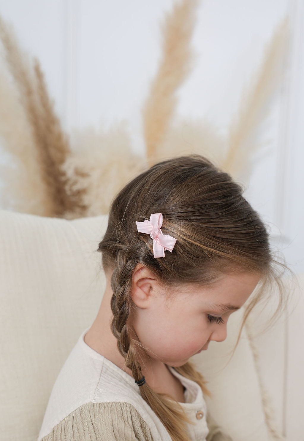 Mini Bows - Pink/Mauve