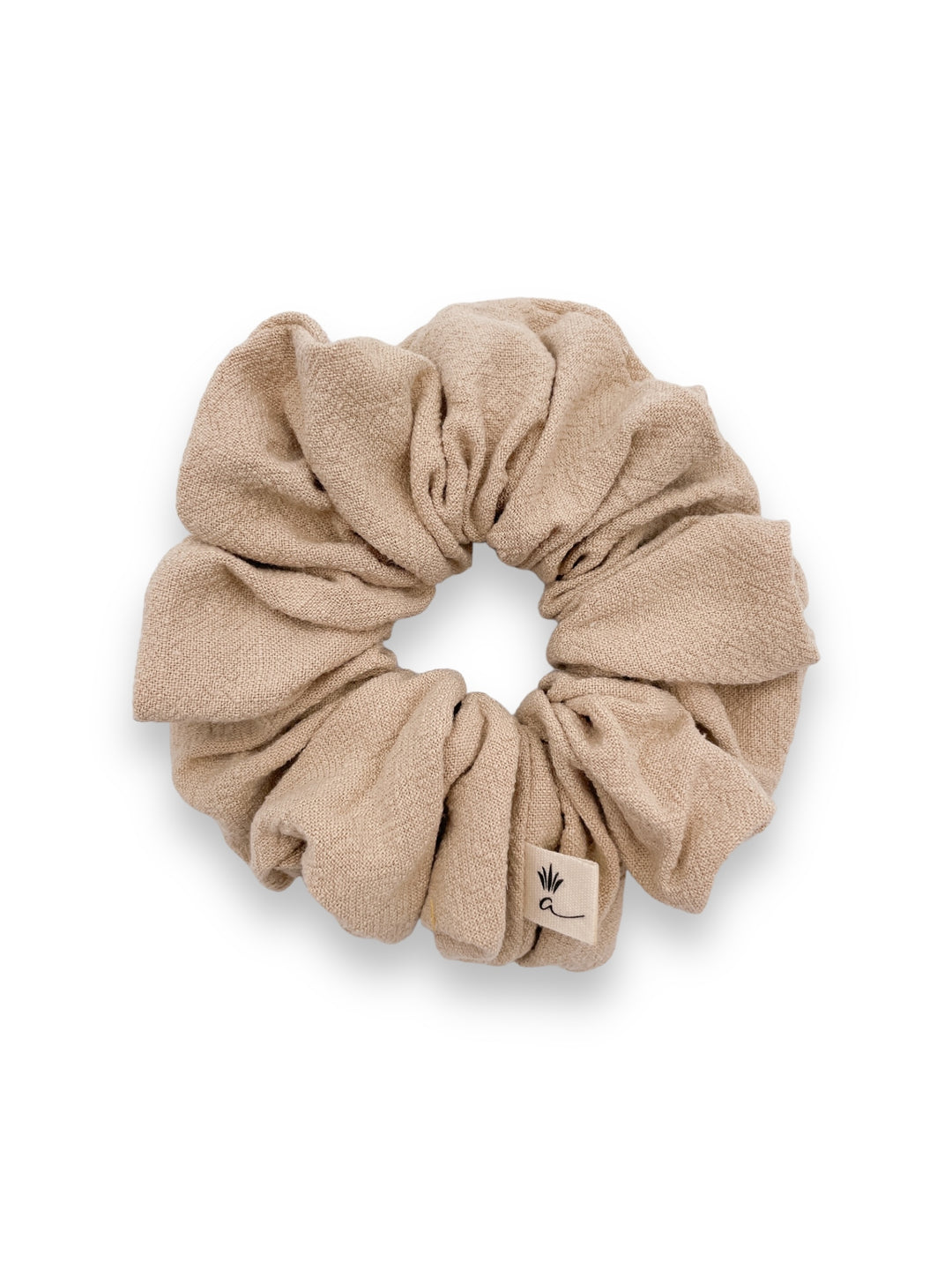 XL Cotton Scrunchie - Beige