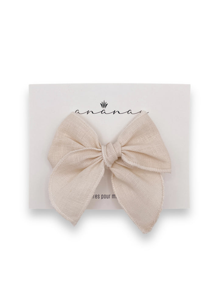 L Fable Bow - Ivory