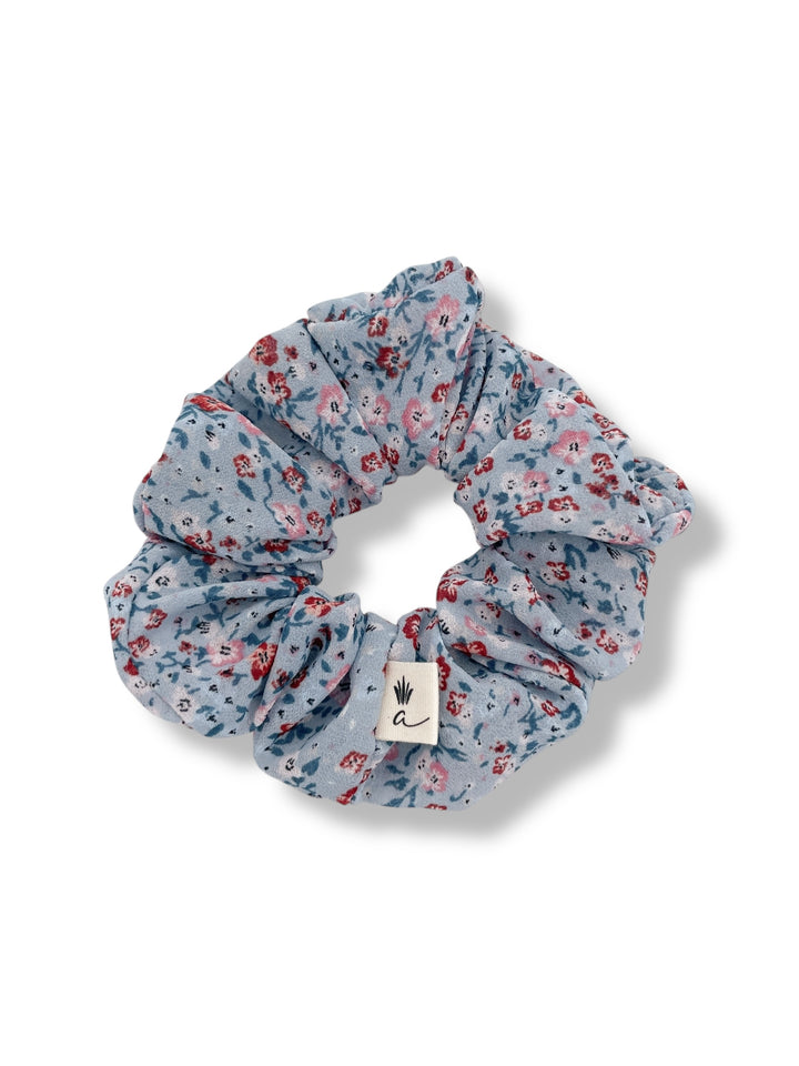 Scrunchie - Blue Floral