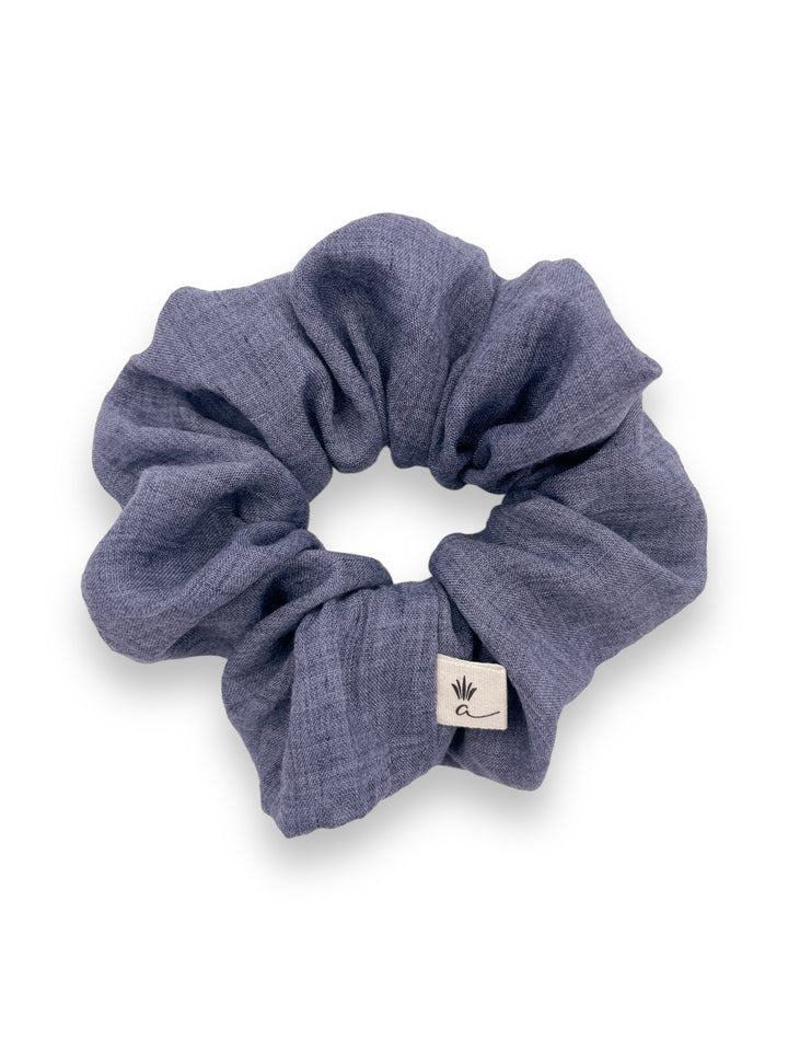 XL Cotton Scrunchie - Blue Jeans