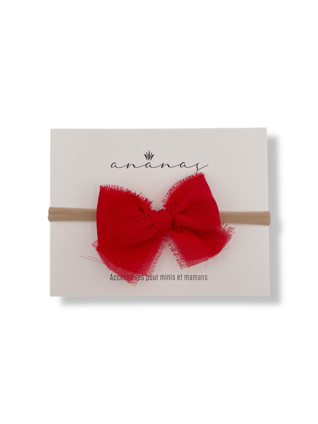 Bow Chiffon - Red