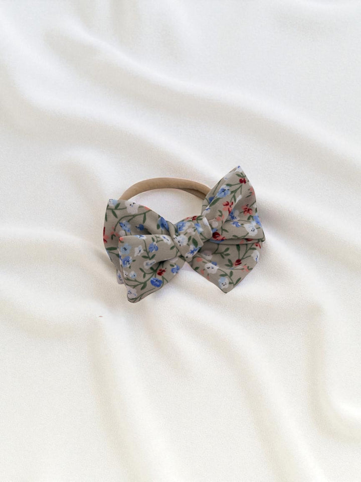 Bow - Floral Sage
