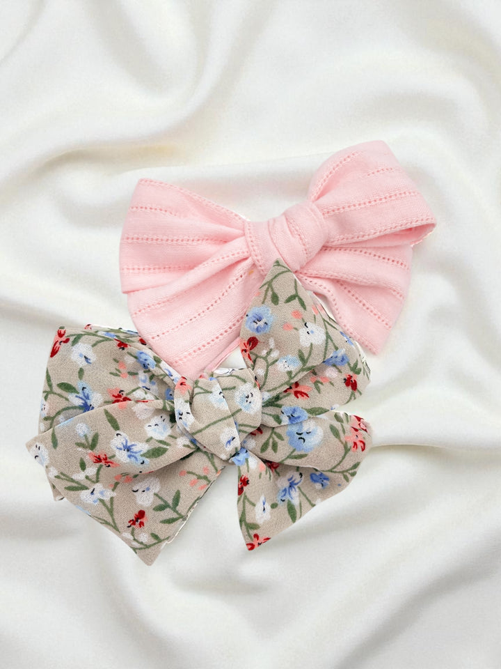 Bow - Floral Sage