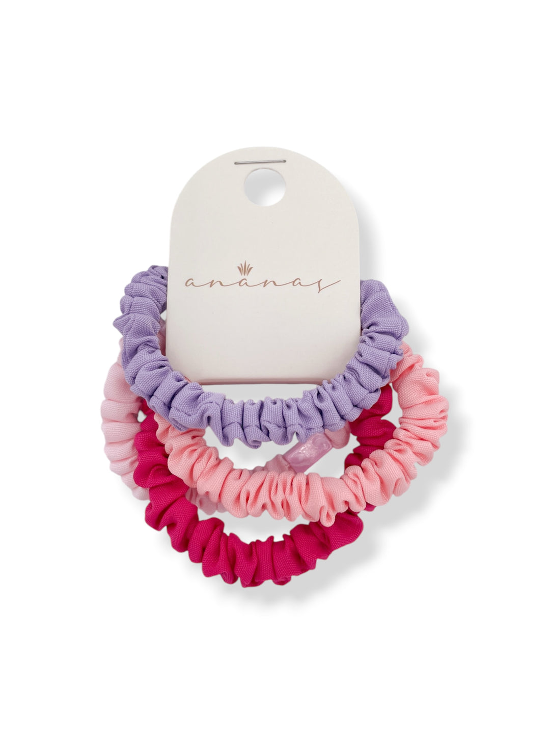 Hair elastics scrunchies - Pink