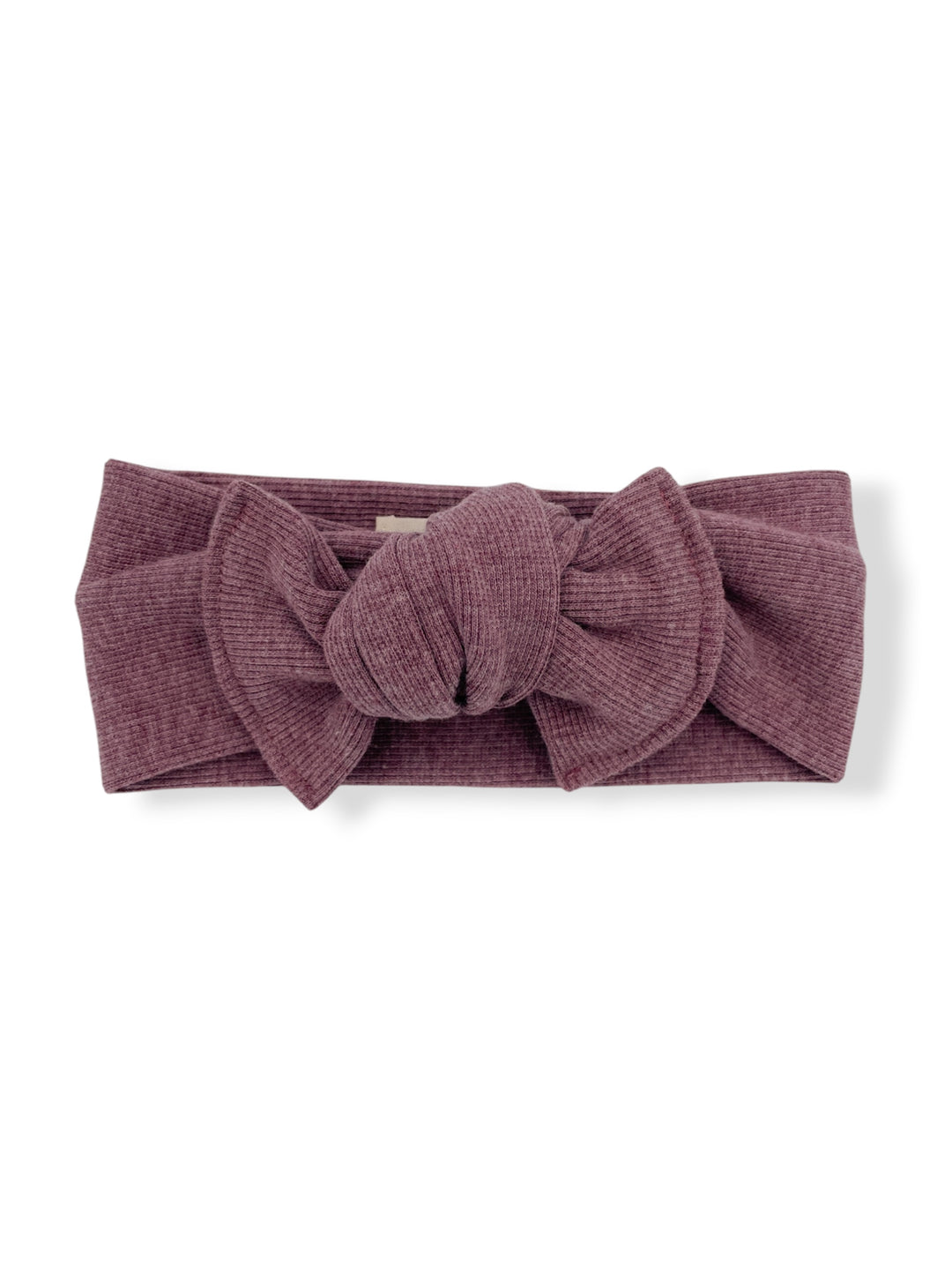 Bamboo bow headband to tie - Berries