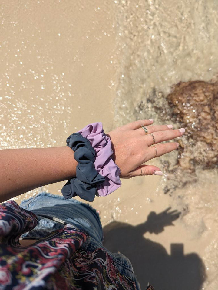 Swim scrunchie - Lilac