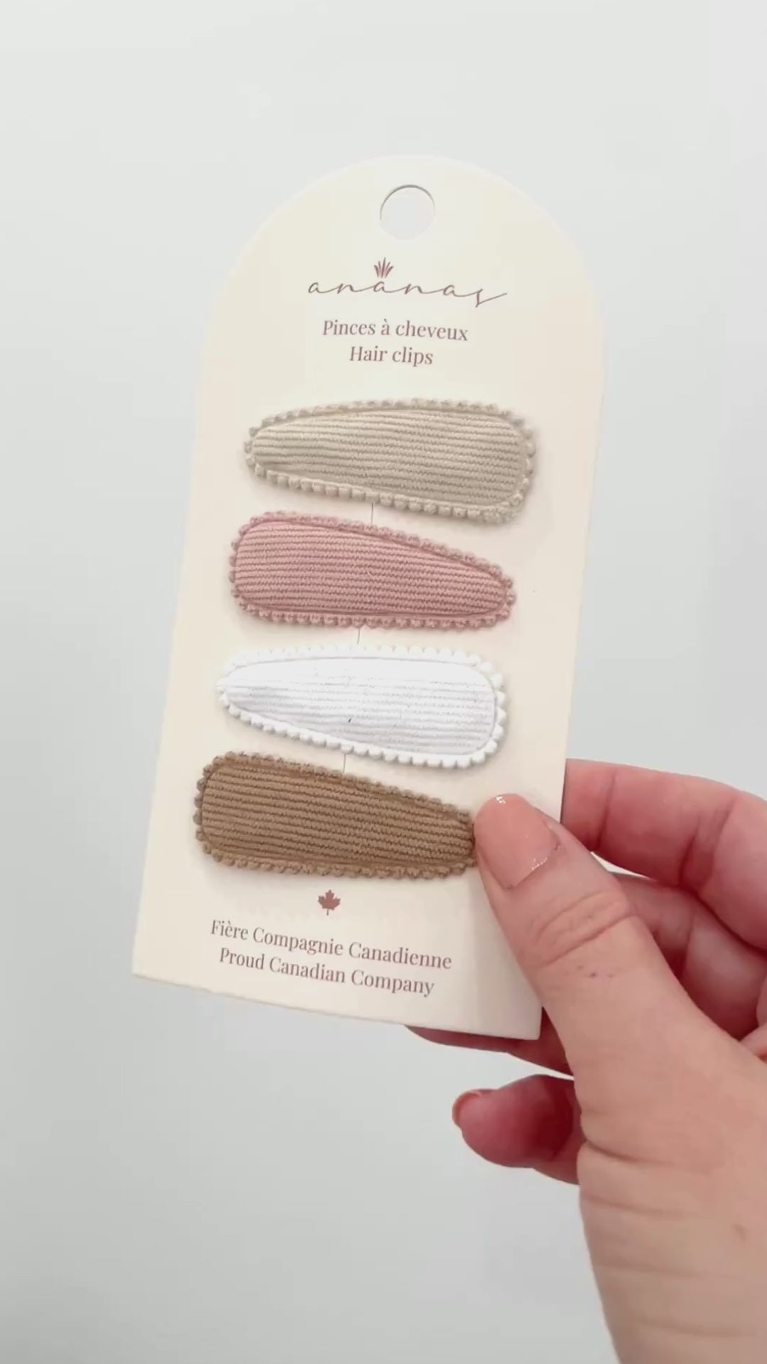 Snap Clips - Corduroy