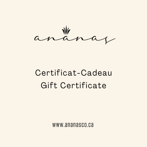 Certificat-Cadeau - Ananas Co